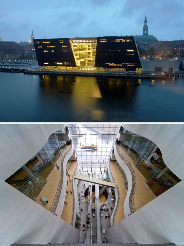 library cph black diamond